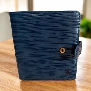 Louis Vuitton Blue Epi Wallet